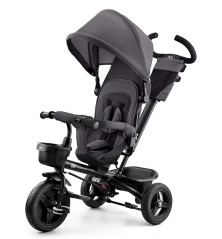 Kinderkraft Aveo Triciclo Pieghevole – Da 9 Mesi a 5 Anni – Grigio