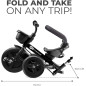 Kinderkraft Aveo 5-in-1 Baby Tricycle – Foldable Toddler Bike from 9 Months to 5 Years – Grey Kinderkraft Aveo 5-in-1 Baby Tricycle – Foldable Toddler Bike from 9 Months to 5 Years – Grey