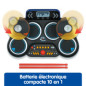 Kidi DJ Drums – Interactive Kids’ Drum Set with Bluetooth and Light Effects Kidi DJ Drums – Interactive Kids’ Drum Set with Bluetooth and Light Effects
