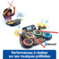 Kidi DJ Drums – Interactieve Kindertrommel met Bluetooth en Lichtshows Kidi DJ Drums – Interactieve Kindertrommel met Bluetooth en Lichtshows