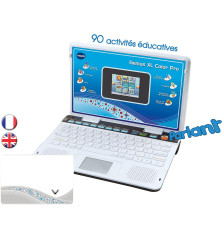 Genius XL Color Pro Bilingue – Ordinateur Enfant Français / Anglais – 90 Activités