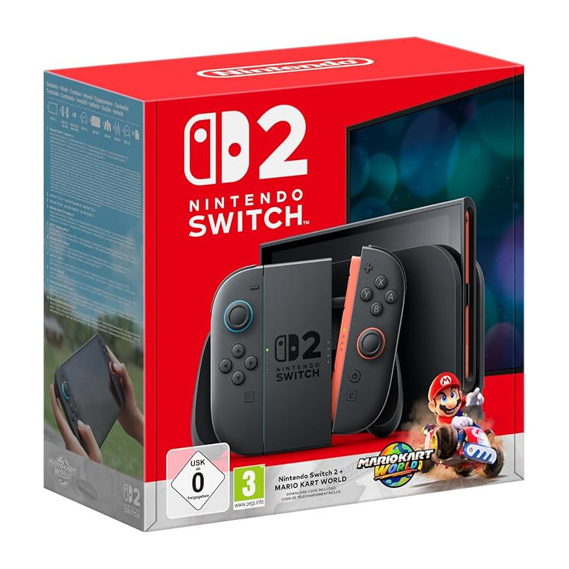 Nintendo Switch 2 Console con Mario Kart World – Schermo OLED