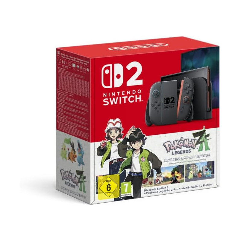 Nintendo Switch 2 Pack Console + Jeu Légendes Pokémon
