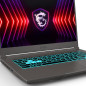 MSI Thin A15 15.6" FHD 144Hz – Laptop da gioco AMD Ryzen 5, 16 GB di RAM, 512 GB SSD, NVIDIA GeForce RTX 4060 – Nero MSI Thin A15 15.6" FHD 144Hz – Laptop da gioco AMD Ryzen 5, 16 GB di RAM, 512 GB SSD, NVIDIA GeForce RTX 4060 – Nero