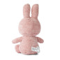 Peluche Miffy Terciopelo Rosa 23 cm – Juguete de Bebé Suave y Ecológico