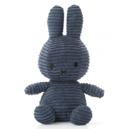 Miffy Plush midnight blue  23 cm | Soft & Eco-Friendly Baby Toy