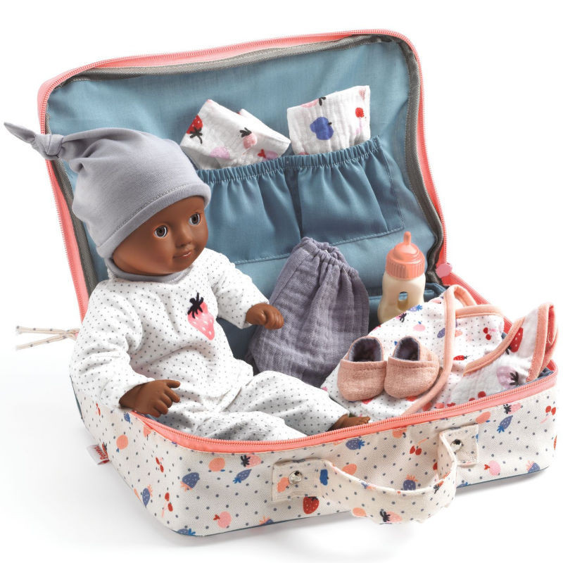 La valise de Vanille – Poupée Poméa 32 cm Djeco 7867