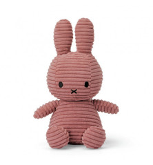 Peluche Miffy rosa antico 23 cm | Morbido & Ecologico Giocattolo Neonato