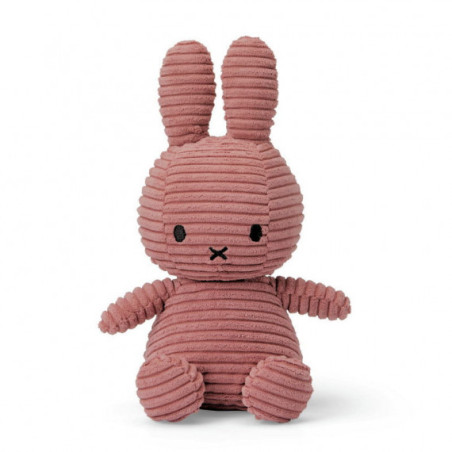 Peluche Miffy rosa antico 23 cm | Morbido & Ecologico Giocattolo Neonato