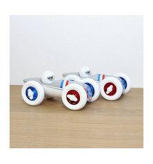 Rufus Playforever "Allons-y" – Designer car ABS & rubber, 21 cm