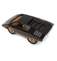 Playforever UFO nera – Auto design ABS gomma collezione