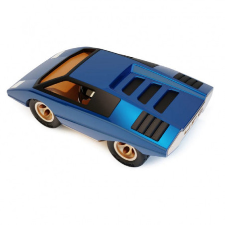 Playforever UFO Bleue – Voiture design ABS caoutchouc collection