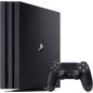 Sony PlayStation 4 Pro Console 1 To Jet Black avec Manette DualShock 4 V2 – Châssis G