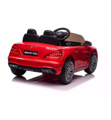 Mercedes-Benz SL65 AMG 12V rouge – Voiture électrique enfant décapotable