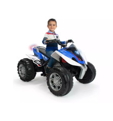 Quad Rage 12V bambini Injusa – Luci LED, batteria e caricatore inclusi