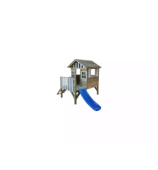 Verhoogd speelhuis Lollipop met glijbaan – Masgames MA800537