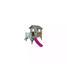 Verhoogd speelhuis Lollipop met glijbaan – Masgames MA800537