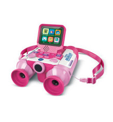 Jumelles interactives Genius XL | Vision nocturne et vidéos éducatives BBC Rose