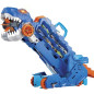 Hot Wheels – Mega Transporteur Dino T-Rex transformable avec sons et lumières