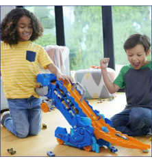 Hot Wheels Mega Transporteur Dino – T-Rex transformable 63 cm