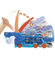 Hot Wheels Mega Transporteur Dino – T-Rex transformable 63 cm