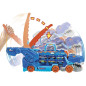 Hot Wheels – Mega Transportador Dino T-Rex con luces y sonidos