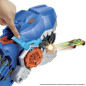 Hot Wheels – Mega Transporteur Dino T-Rex transformable avec sons et lumières