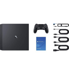 Sony PlayStation 4 Pro 1 To Jet Black – Console PS4 Pro avec manette