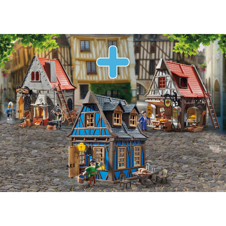 Maxiplaymo PLAYMOBIL – Historische huizen speelset vanaf 4 jaar