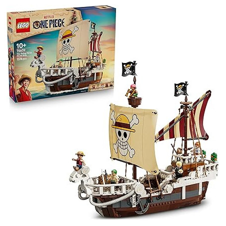 LEGO One Piece – Piratenschip Going Merry met Luffy, Zoro & Nami