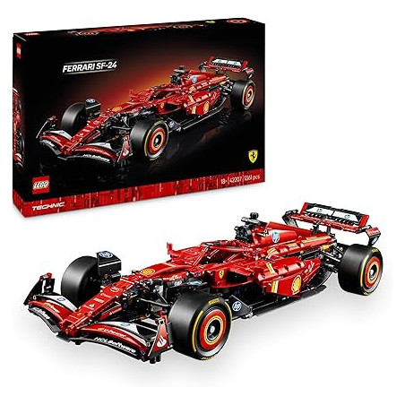LEGO Technic Ferrari SF-24 – Modellino F1 realistico per adulti
