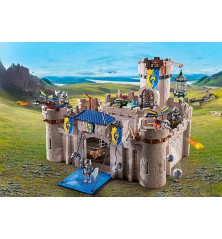 Playmobil 71642 Ritterburg Novelmore – Schloss Arwynn mit Zugbrücke, Kanonen & Figuren