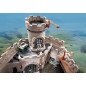 Playmobil Novelmore Ritterburg 71642 – Arwynns Schloss mit Drachenkanonen, Zugbrücke & Geheimgang