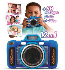 KidiZoom Duo FX Bleu – Appareil photo enfant 8 MP, filtres et jeux