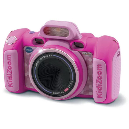 KidiZoom Duo FX Rosa – Fotocamera per bambini 8 MP con filtri e giochi