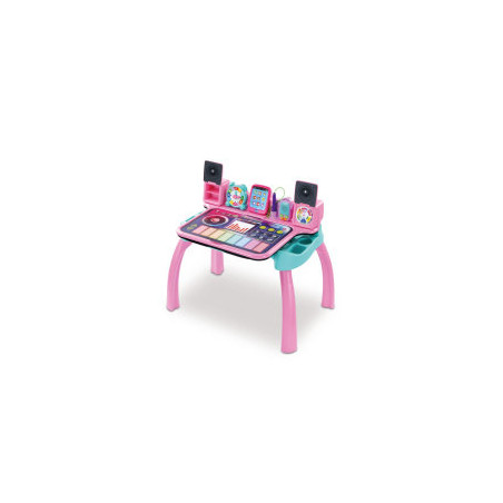 Magi Scrivania Interattiva 6 in 1 Rosa – Tavolo educativo musicale dai 3 anni