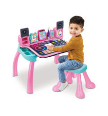 Magi Interactieve Bureau 6-in-1 Rosze– Muzikaal leerbureau vanaf 3 jaar