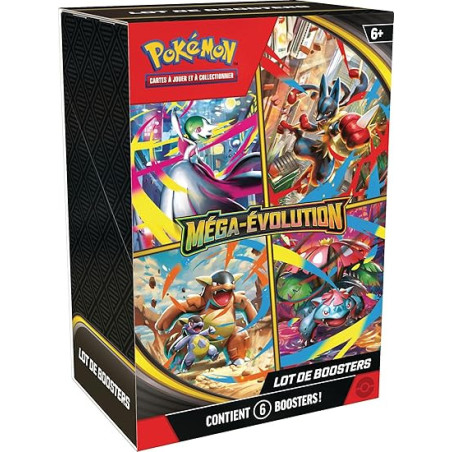 Pokémon Mega-Evolutie – 6 Boosters | Krachtige Pokémon-ex Kaarten