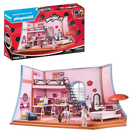 Playmobil Miraculous Kamer van Marinette – 73-delig speelset vanaf 4 jaar