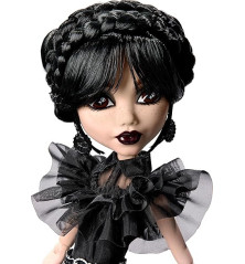 Monster High Wednesday Addams Verzamelpop – Zwarte baljurk
