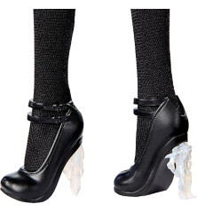 Monster High Wednesday Addams Verzamelpop – Zwarte baljurk