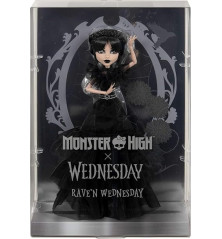 Monster High Wednesday Addams Verzamelpop – Zwarte baljurk