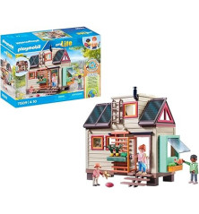 Playmobil Tiny House 71509 – Duurzaam Tiny House met 3 Figuren, 80 % Gerecycled Materiaal