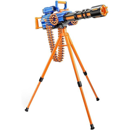 X-Shot Insanity Rage Fire Gatling Blaster avec ceinture et 72 fléchettes